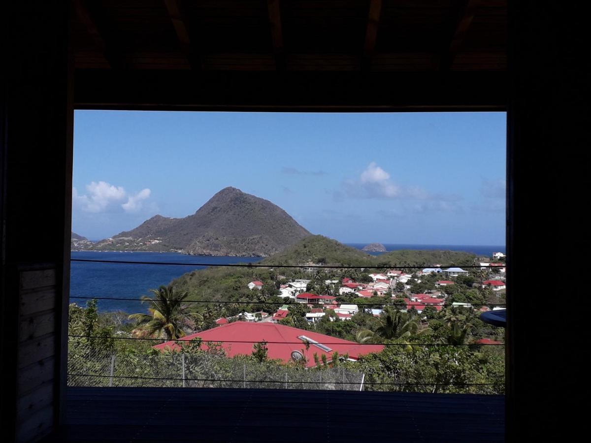 Ti Kaz Anoli Cottage En Bois Avec Vue Sur La Baie 下岛 外观 照片